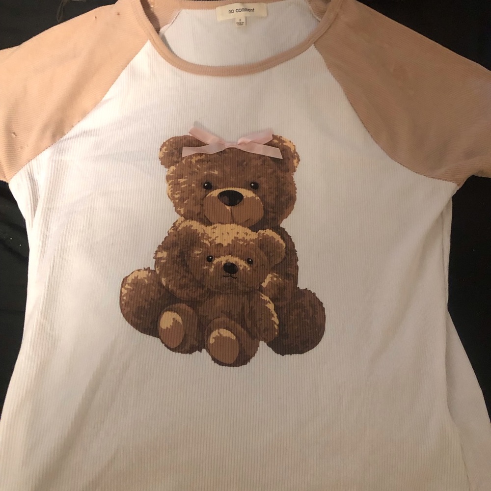 Adorable Teddy Bear Kids Short Sleeve Tee